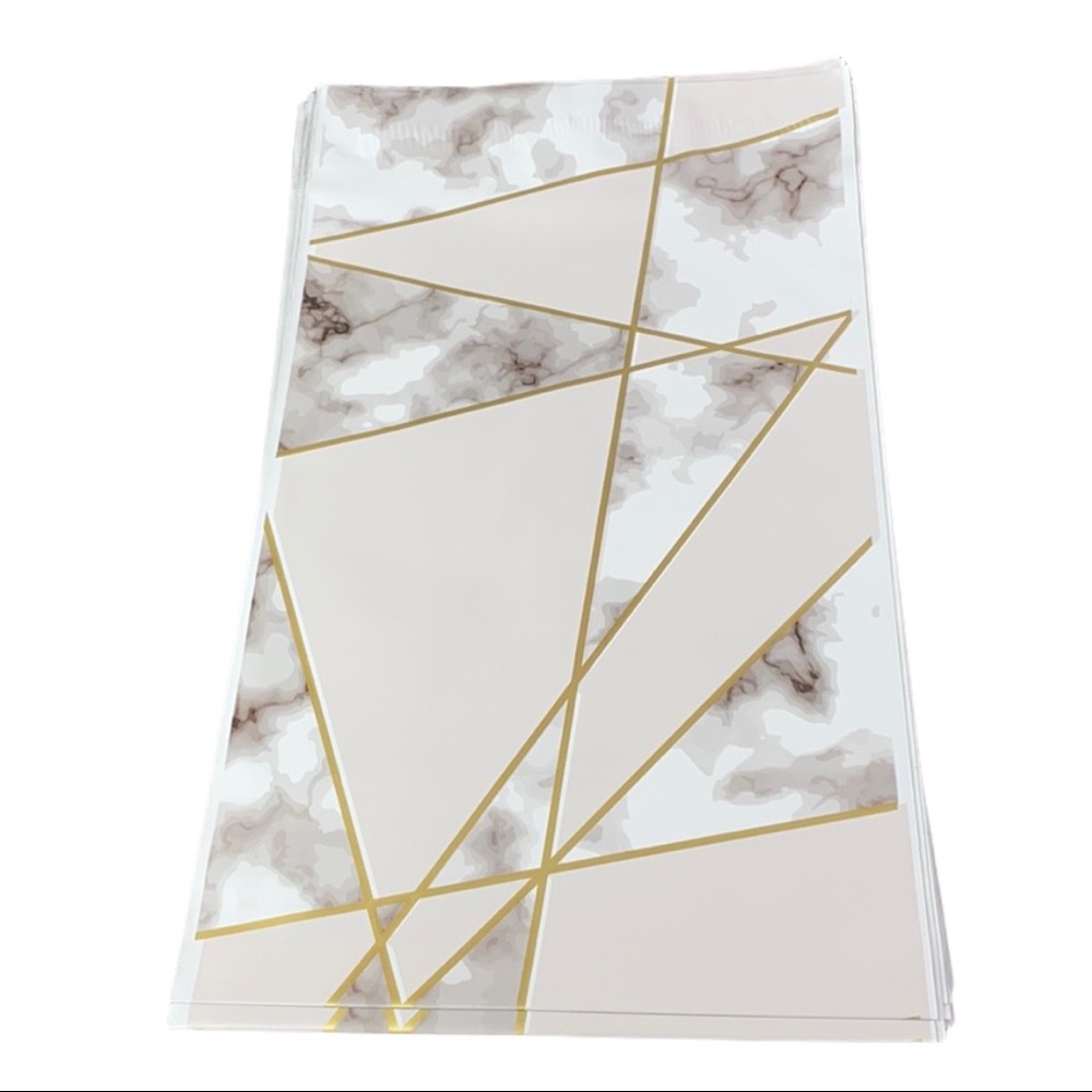 25 6X9 Poly Mailers Marble Shipping Envelopes PRICE IS FIRM - Picture 7 of 8